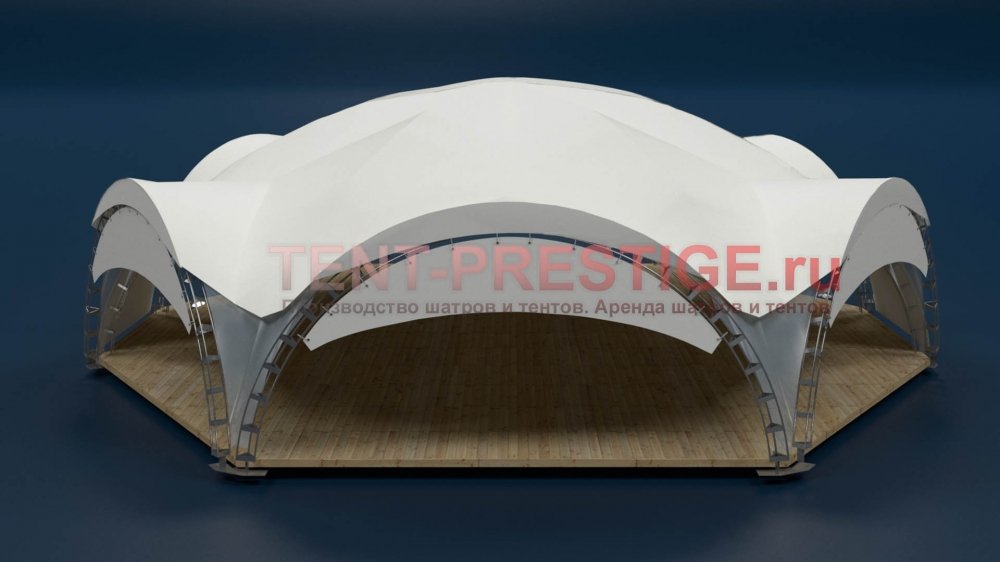 Арочный шатер  «15х17»  (225 кв.м.)