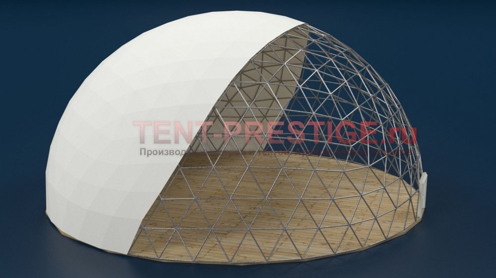 Сферический шатер (Сфера) 10м полупрозрачный