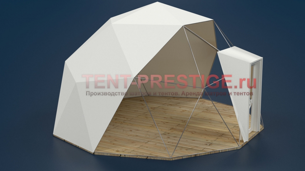 В аренду -  Сферический шатер (сфера) 6м