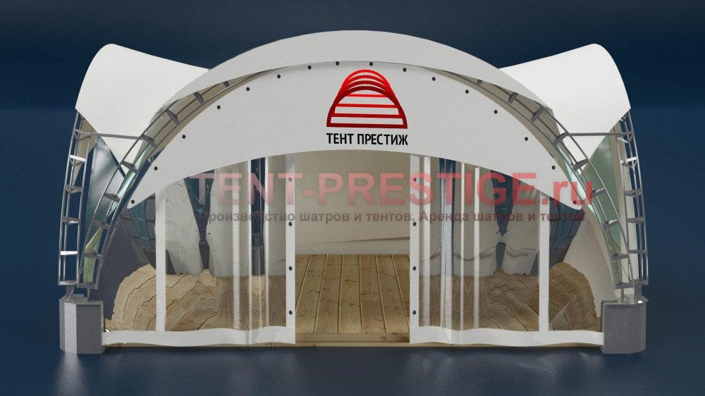 Арочный шатер VIP 6Х6м (36 кв.м.) 